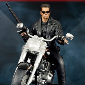 T-800 On Motorcycle