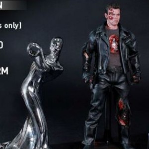 T-800 Battle Damaged (Sideshow) (studio)