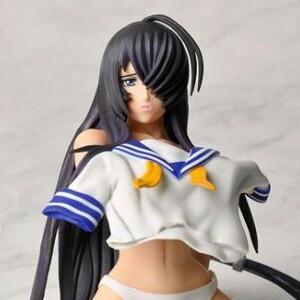 Kanu Unchou Undress School Uniform White (studio)