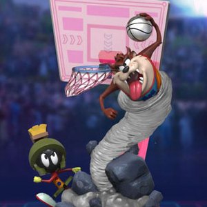 Tasmanian Devil & Marvin The Martian D-Stage Diorama