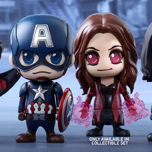Team Captain America Cosbaby SET