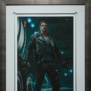 Terminator Cyberdyne Systems Model 101 Art Print Framed (Dave Seeley)