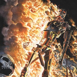 Terminator The Burning Earth Art Print (Alex Ross)
