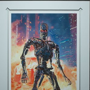 Terminator The Future Is Not Set Art Print Framed (Dave Seeley)