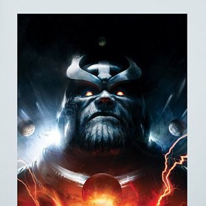 Thanos Imperative Ignition Art Print (Aleksi Briclot)