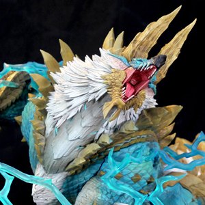 Zinogre Diorama Thunder Wolf Wyvern