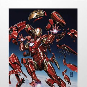 Tony Stark Iron Man Art Print (Mark Brooks)