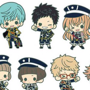 Touken Ranbu Rubber Charms