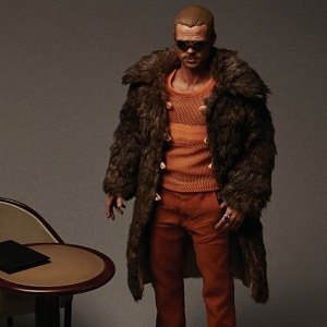 Tyler Durden Fur Coat