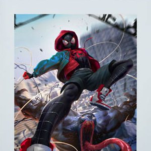 Ultimate Spider-Man Miles Morales Art Print (Derrick Chew)