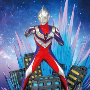 Ultraman Tiga D-Stage Diorama