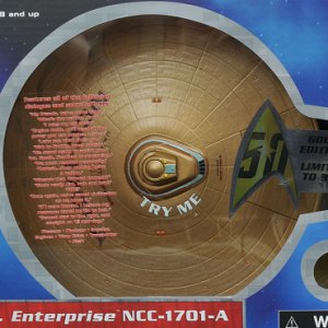 U.S.S. Enterprise NCC-1701-A Gold (SDCC2016)