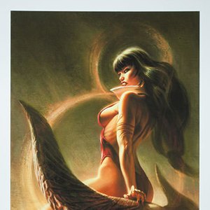 Vampirella The Bloodletting Art Print (Fabian Schlaga)