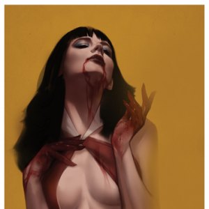 Vengeance Of Vampirella Art Print (Ben Oliver)