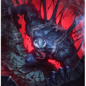 Venom Art Print (Woo Chul Lee)