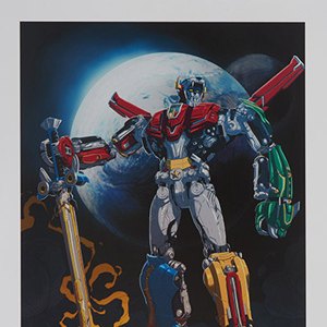 Voltron Variant Art Print (Tom Jilesen And Josh Nizzi)