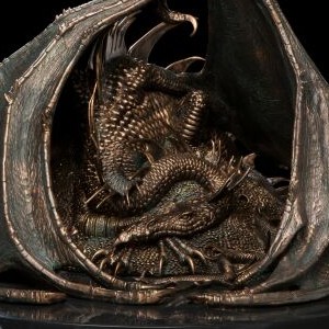 Smaug The Golden Faux-Bronze (studio)