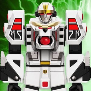 White Tigerzord Warrior Mode Ultimates