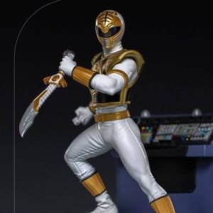 White Ranger Battle Diorama