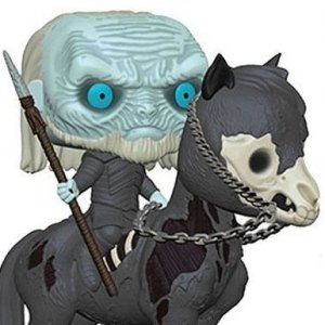 White Walker On Horse Pop! Vinyl