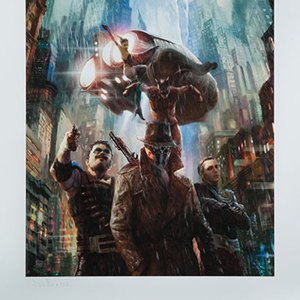 Who Watches The Watchmen Art Print (Jon Foster)