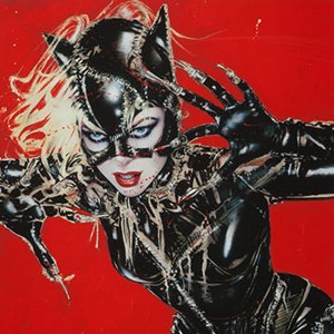 Wildcat Catwoman Art Print (Olivia De Berardinis)