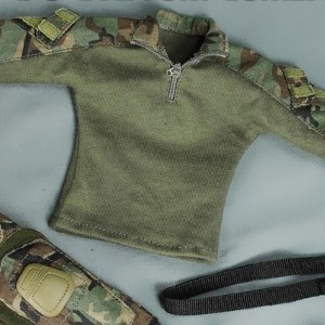 Custom Combat Uniform Set Woodland