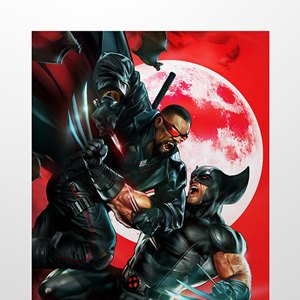 Wolverine Vs. Blade (Dave Wilkins)