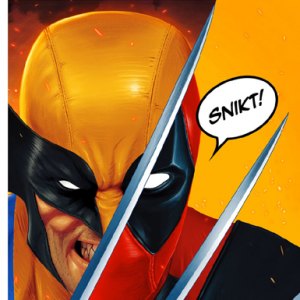 Wolverine Vs. Deadpool Art Print (Doaly)