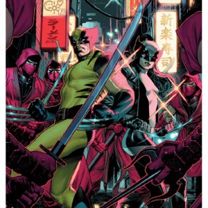Wolverine & X-23 Art Print (Jorge Molina)