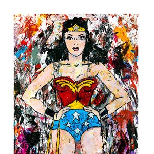 Wonder Woman Golden Age Art Print (Megh Knappenberger)