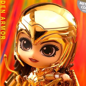 Wonder Woman Golden Armor Metallic Gold Cosbaby Mini