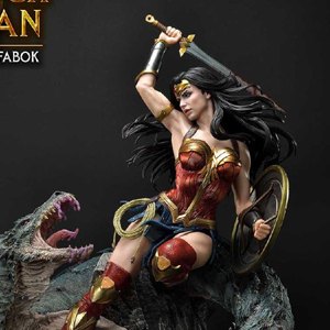 Wonder Woman Vs. Hydra (Jason Fabok)