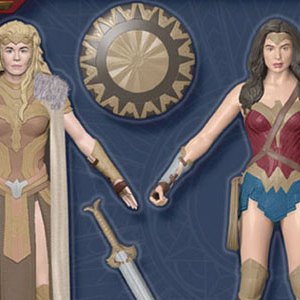 Wonder Woman, Queen Hippolyta And Steve Trevor Bendable 3-PACK