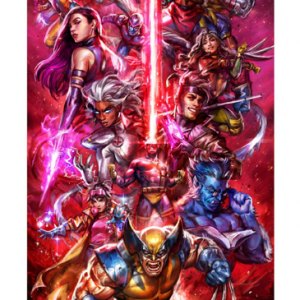 X-Men Vs. Magneto Art Print (Ian MacDonald)