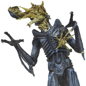 Xenomorph Warrior Blue Battle Damaged