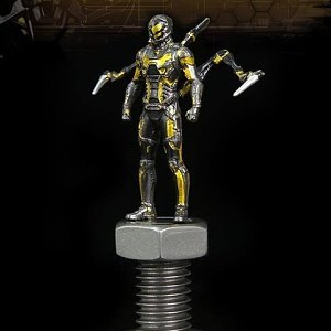 Yellowjacket Posed On Bolt