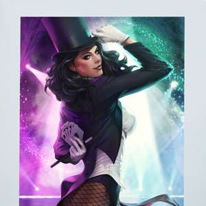 Zatanna Art Print (Stanley Lau)