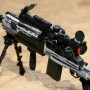 MK14 MOD0 Rifle Sniper Version Silver (studio)