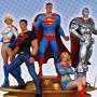 Superboy And Power Girl (studio)