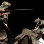 Senate Duel - Yoda Vs. Darth Sidious Faux Bronze (studio)
