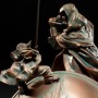 Senate Duel - Yoda Vs. Darth Sidious Faux Bronze (studio)