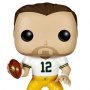 NFL: Aaron Rodgers Packers White-Yellow Dress Pop! Vinyl