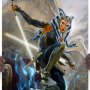 Ahsoka Tano Hanging In Balance Art Print (Heather Edwards)