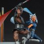 Ahsoka Tano Vs. Darth Maul Diorama