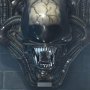 Alien Big Chap Head Open Mouth Trophy 3D Wall Art