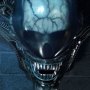 Alien Big Chap Head Trophy 3D Wall Art