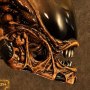 Alien Dog Head Closed Mouth Trophy 3D Wall Art