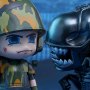 Aliens: Alien Warrior And USCM Cosbaby Set