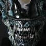 Alien Warrior Head Blue